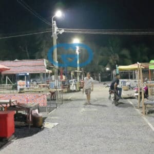 โคมไฟสำหรับตลาด และลานสาธารณะ ติดตั้งสูง 6 เมตร