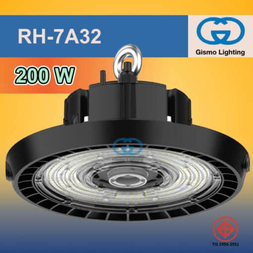 โคมไฮเบย์​ LED 200W จอมพลัง RH-7A32-200