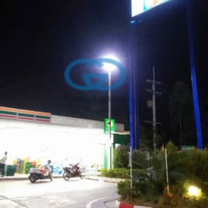 โคมไฟ LED ลานจอดในปั๊มน้ำมัน