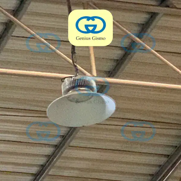 โคมไฟไฮเบย์​ LED แบบ Reflector ติดตั้งโรงงาน Unitop Phase 2