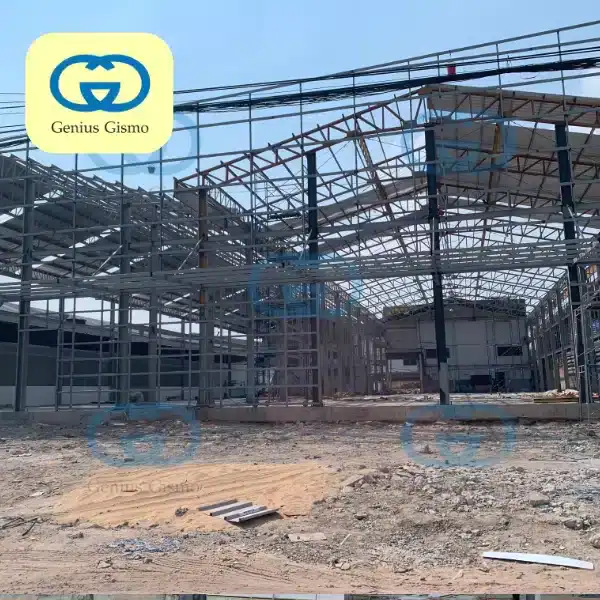 อาคารใหม่ของ Unitop Phase 3 ติดตั้งโคมไฮเบย์