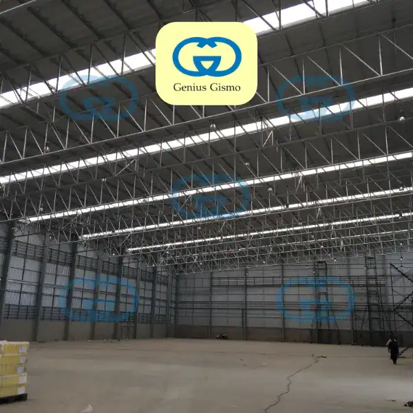 ติดตั้งโคมไฮเบย์ Reflector LED ภายในโรงงาน Unitop Phase 1